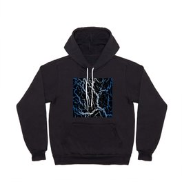 Cracked Space Lava - Blue/White Hoody