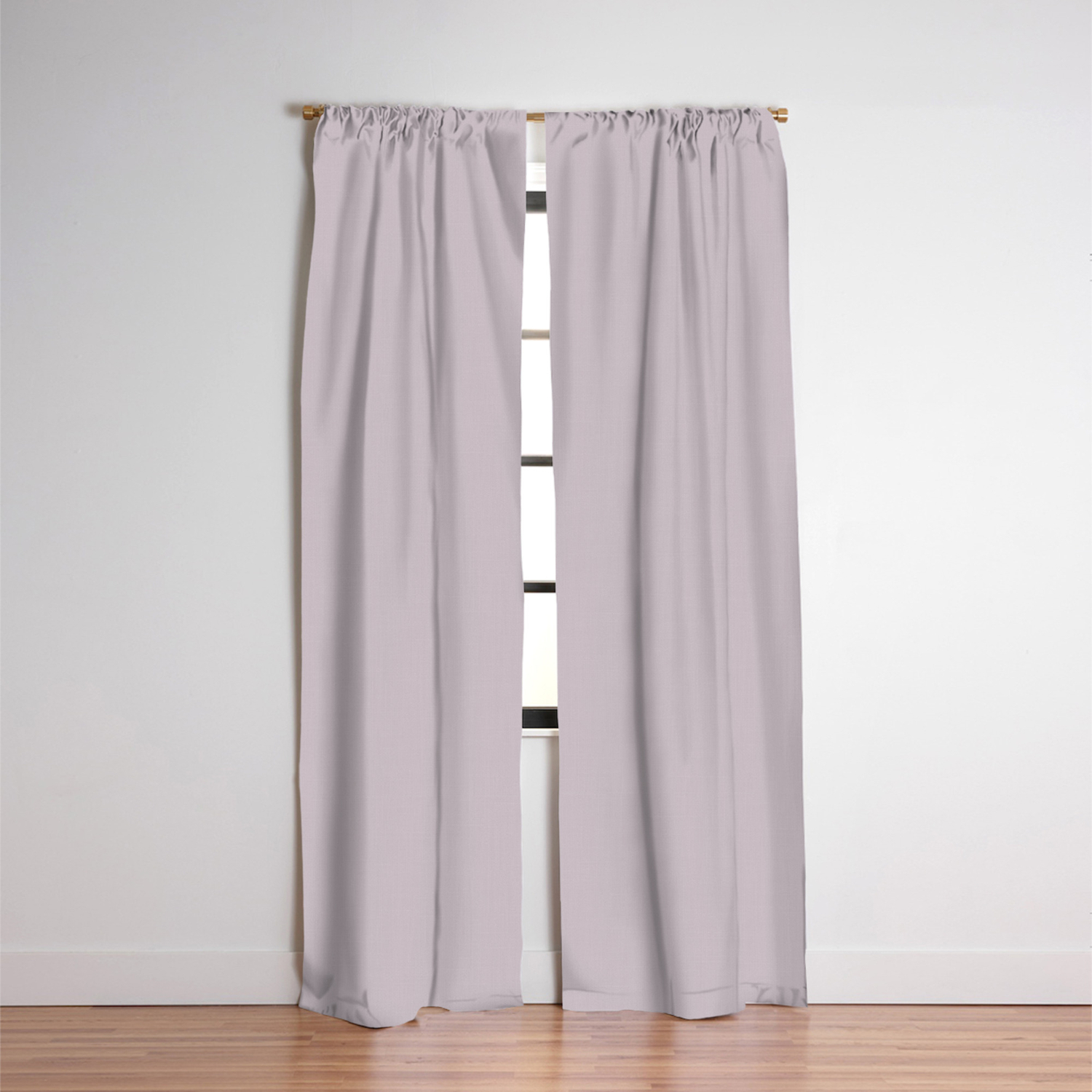 Peony Afternoon Light Lavender Pink Blackout Curtain By