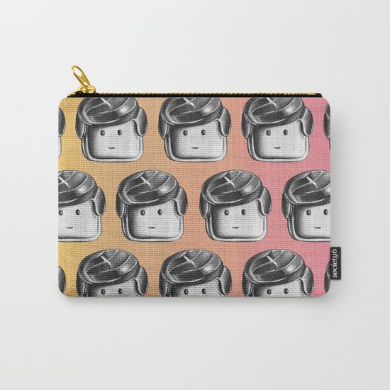 Minifigure Pattern - Hot Carry-All Pouch