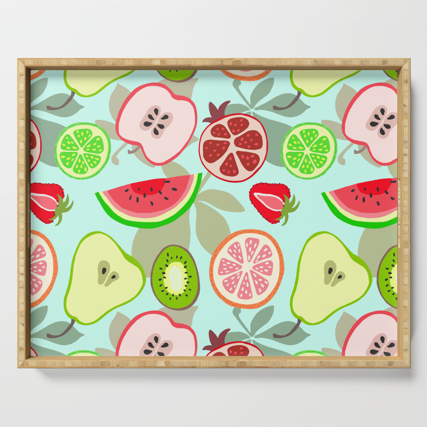 fruit serving tray