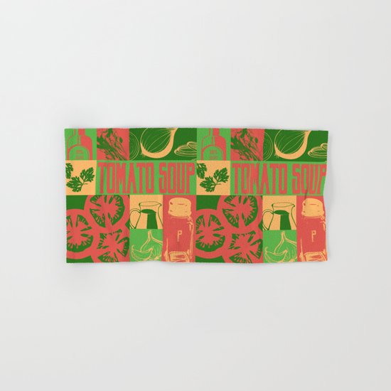 Tomato Soup Hand & Bath Towel