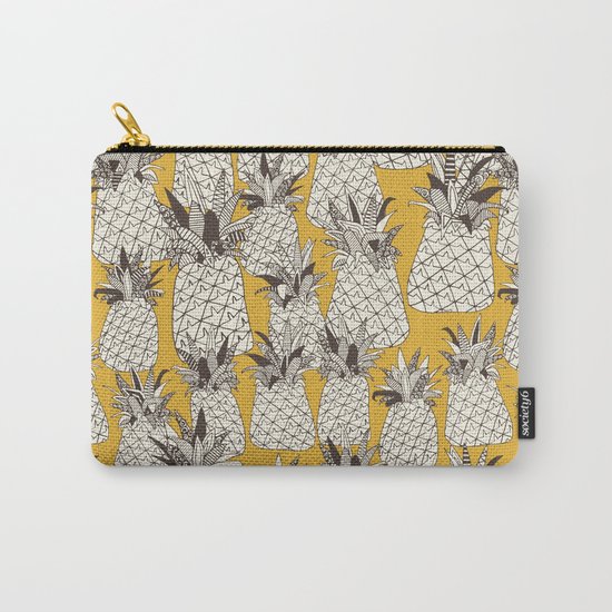 pineapple sunshine yellow Carry-All Pouch