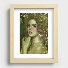 Gaia's Heartbreak Recessed Framed Print