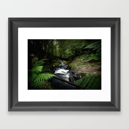 Inside the Otway Ranges Framed Art Print