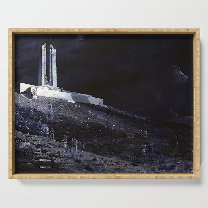 Will Longstaff The Ghosts of Vimy Ridge Serving Tray