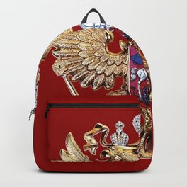 Russian Coat Of Arms Backpack