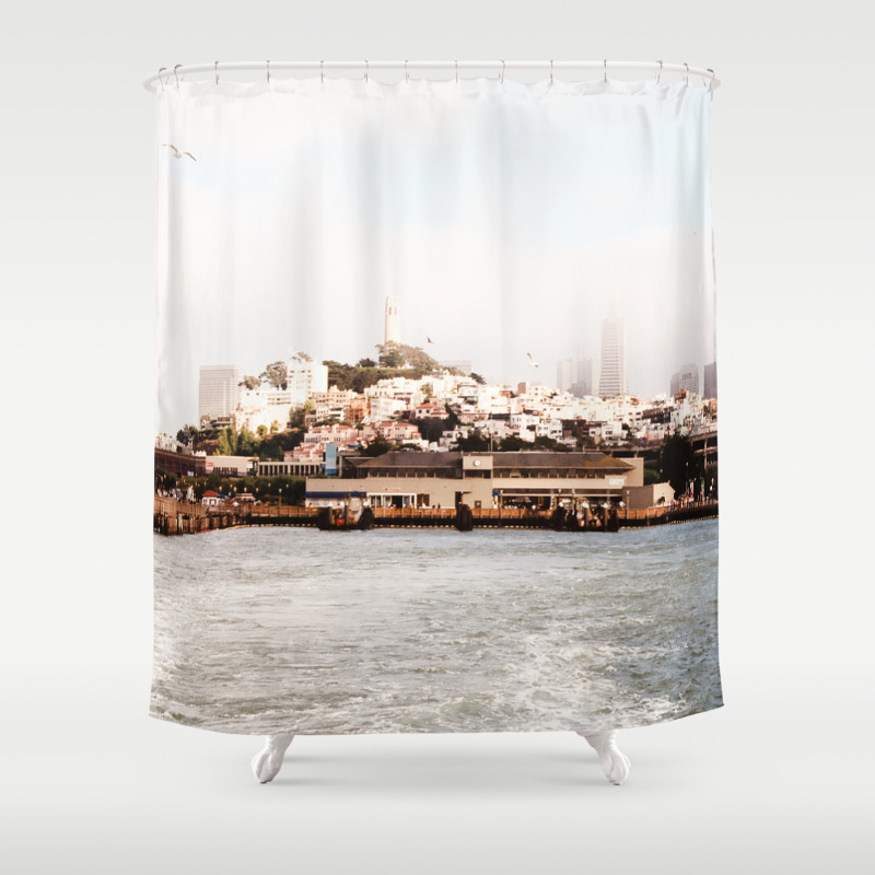 Soaring Over San Francisco Shower Curtain By Travelwithme Society6
