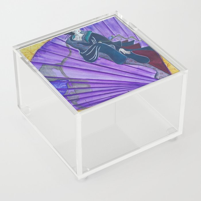 Raku Fan Acrylic Box