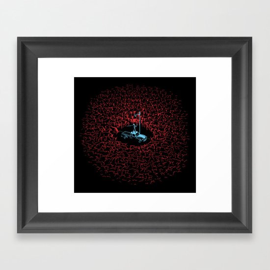 The Herd Framed Art Print