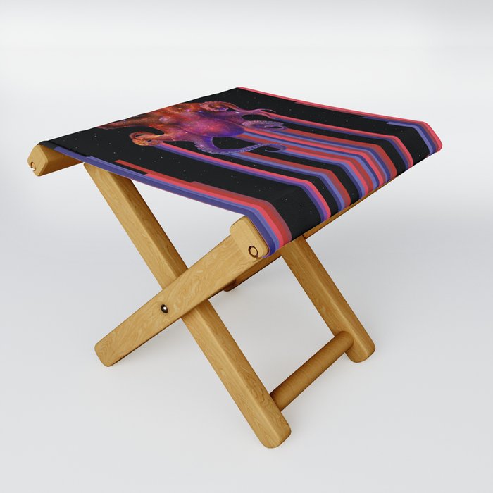 Colour Out of Space Folding Stool