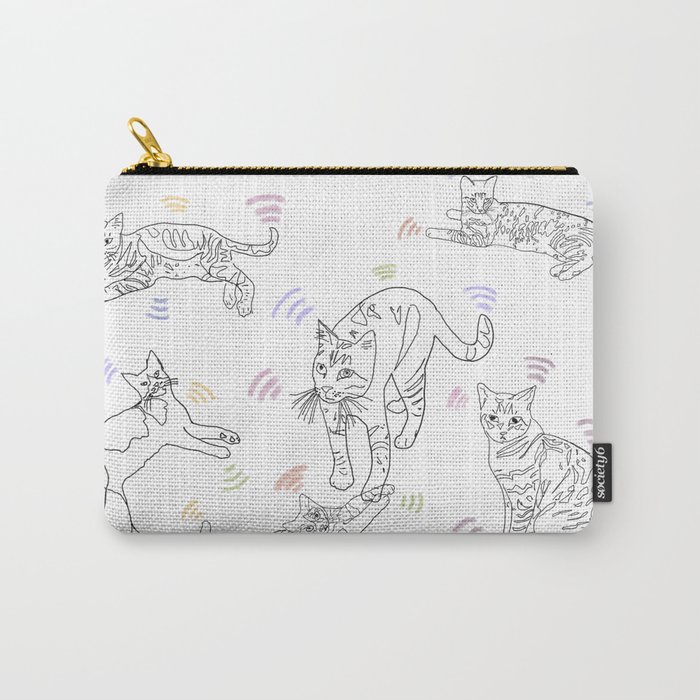 Wifi Cats Carry-All Pouch