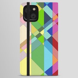 Aztec 1 Colorful Geometric iPhone Wallet Case