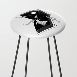 Discover New Worlds Counter Stool