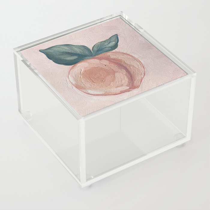 Peach Bum Acrylic Box