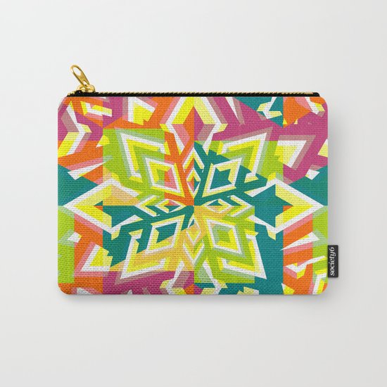 Floral pieces Carry-All Pouch