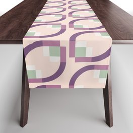 Ovals - Sage and Lilac Table Runner