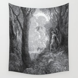 Gustave Dore: Paradise Lost XV Wall Tapestry