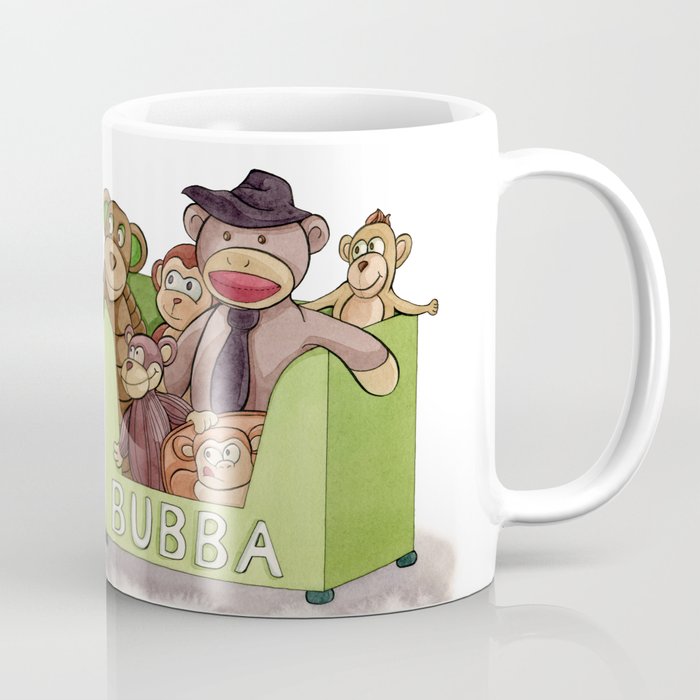 Bubba and His Monkey Toys Coffee Mug by Bubba Heard