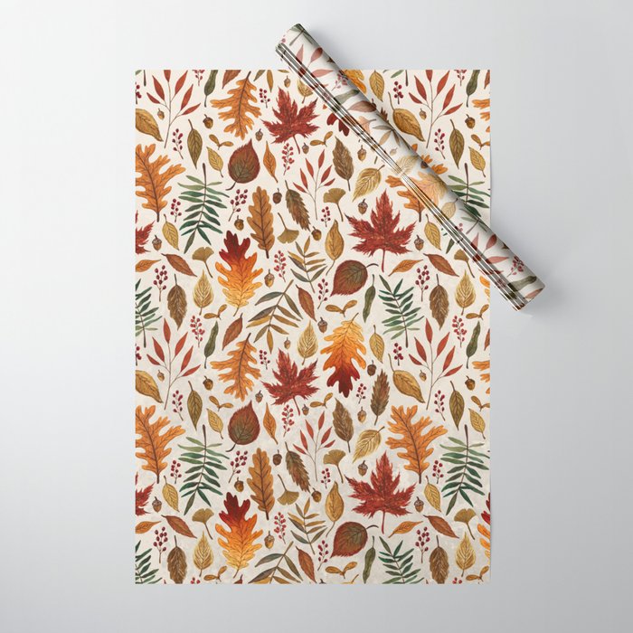 Fall wrapping clearance paper