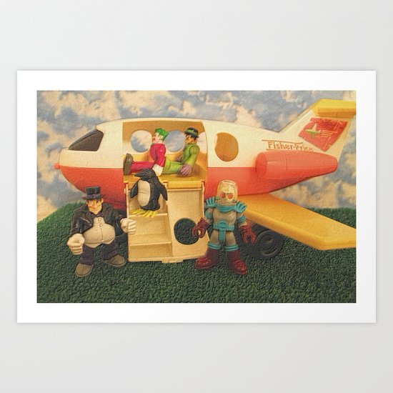 Con Air Art Print