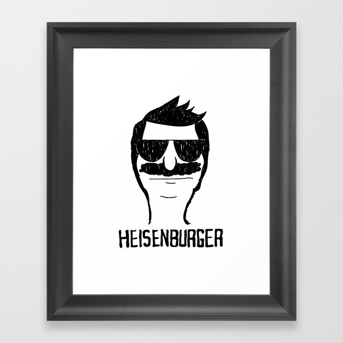 Breaking Bob - Heisenburger Framed Art Print