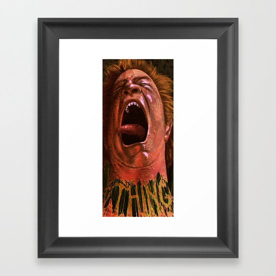 The Thing Framed Art Print