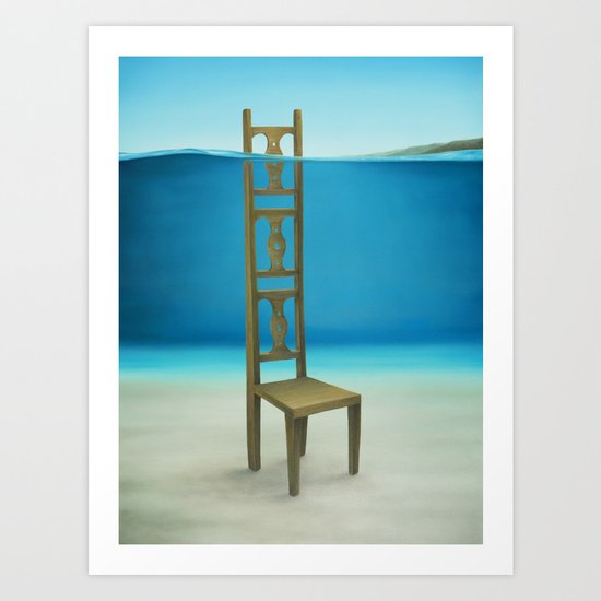 Waiting Place Art Print