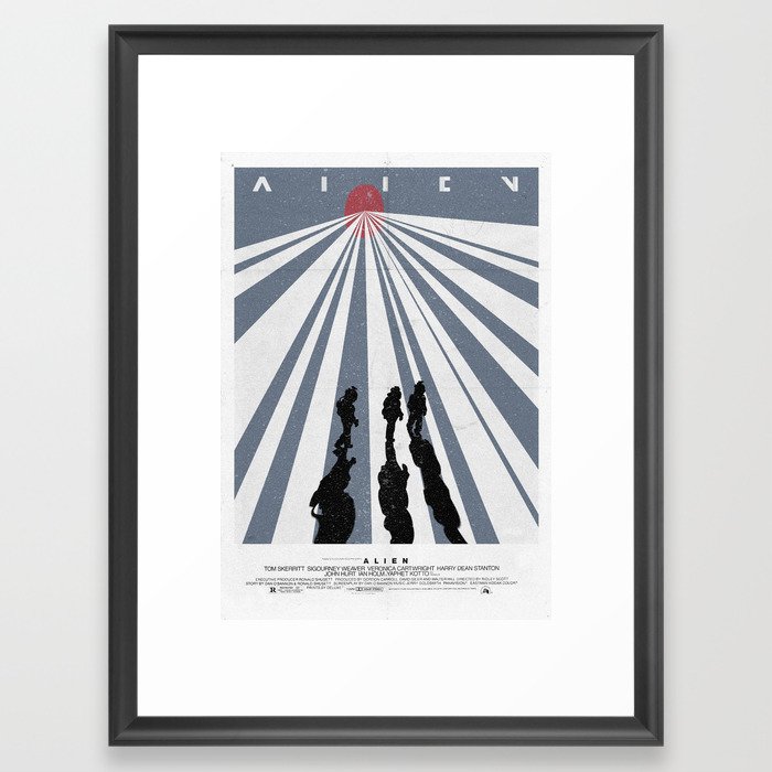 Alien (1979) Movie Poster Framed Art Print