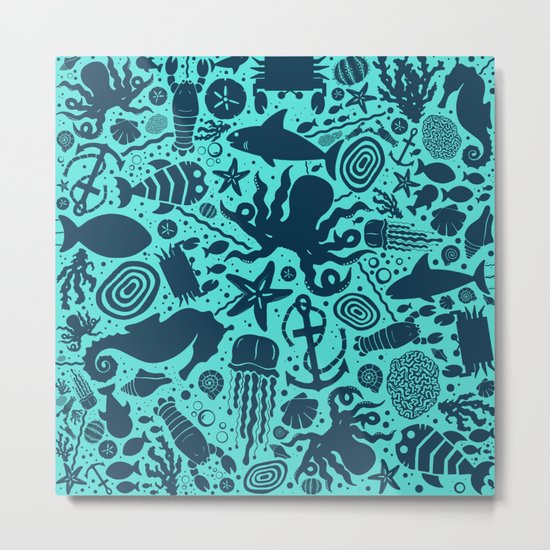 VNDERVVATER Metal Print