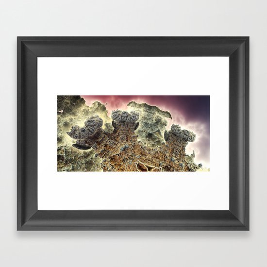 Niheeli surf and turf Framed Art Print