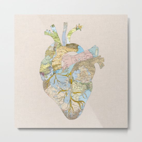 A Traveler's Heart (N.T) Metal Print