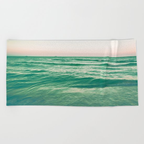 Pastel ocean Beach Towel