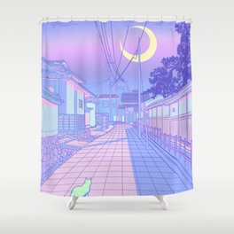 Kyoto Nights Shower Curtain