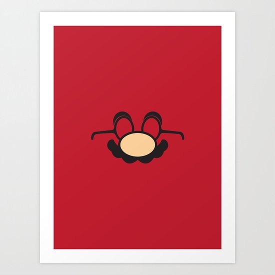 Famous Disguise Art Print