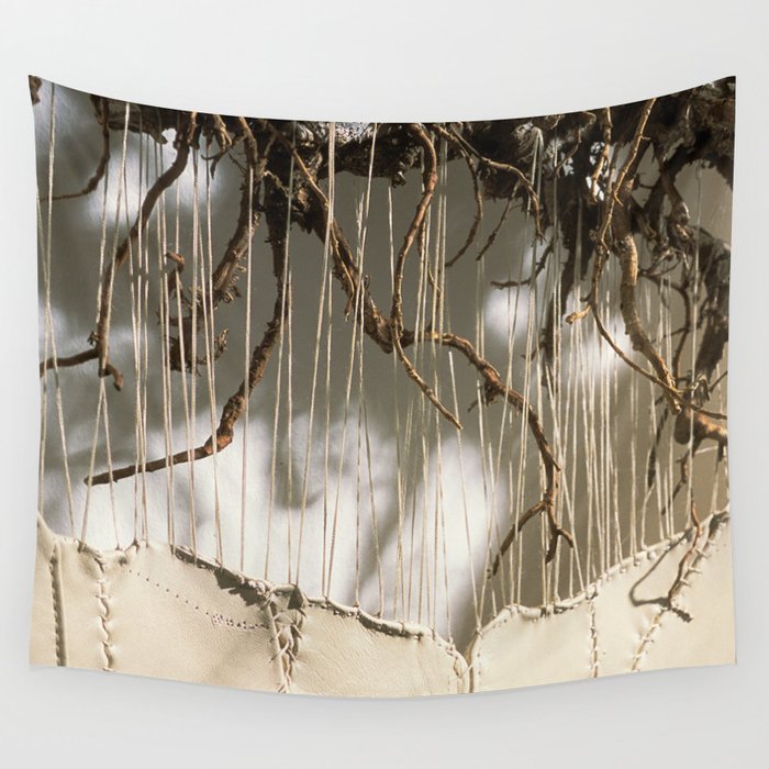 Vine & Leather Wall Tapestry