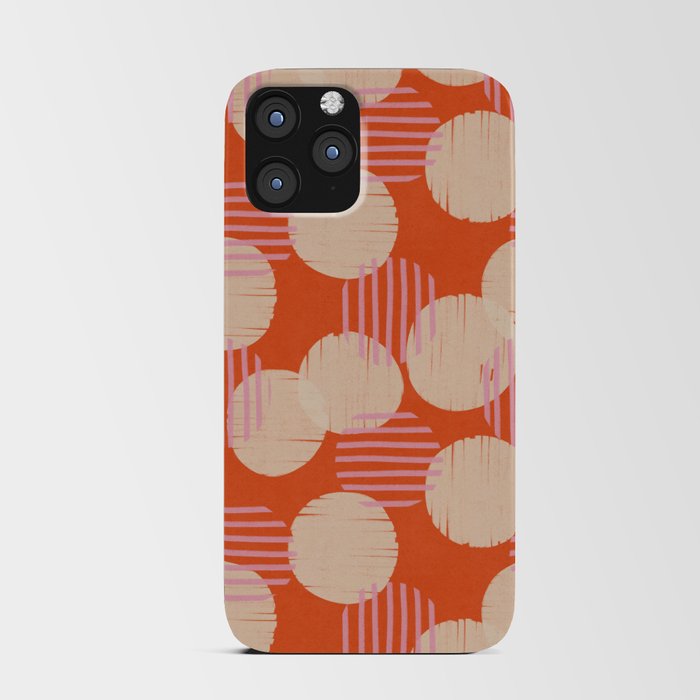 Abstract Summer Pattern #2 iPhone Card Case