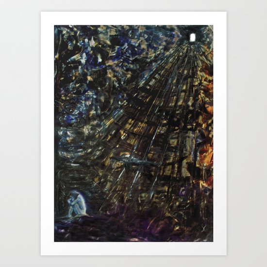 Tunnel Art Print