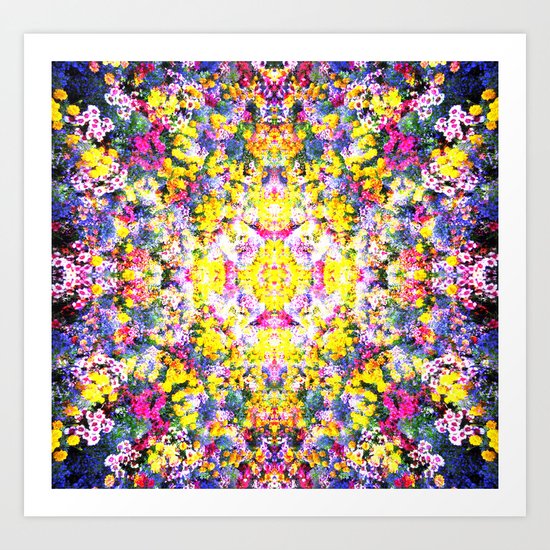 Flower Bomb Art Print