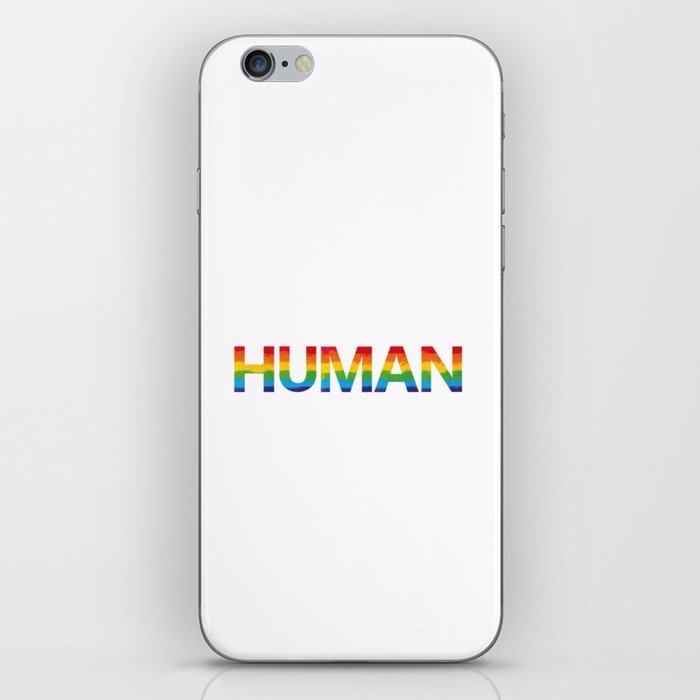 HUMAN LGBTQI+ Pride iPhone Skin