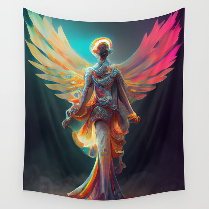 Angel #8 Wall Tapestry