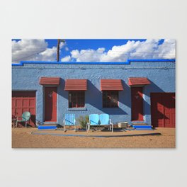 Route 66 - Blue Swallow Motel 2010 #2 Canvas Print