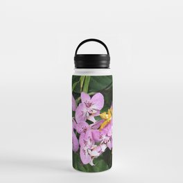 Tropical Flowers Orchids 04 Water Bottle