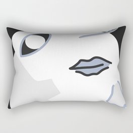 When I'm lost in thought 2 Rectangular Pillow