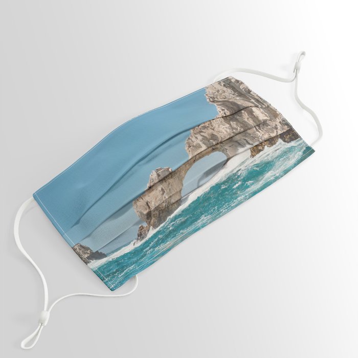Arch of Cabo San Lucas Face Mask by Bethany Young Photography Society6