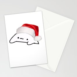 Bongo Cat Christmas Meme Stationery Card