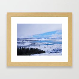 Iceland Scenery Framed Art Print