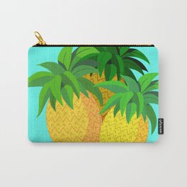 Three Pineapples Carry-All Pouch