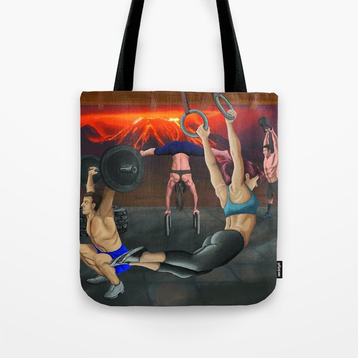 Samurai Crossfit Tote Bag By Matucheski Society6 Samurai Crossfit Tote Bag