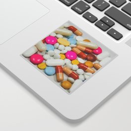 Pills (Color) Sticker