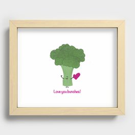 Love you Bunches Recessed Framed Print